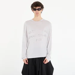 Majice HELIOT EMIL Overo Ls T-Shirt Light Grey 48