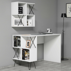 HANAH HOME Radni sto Extra 2 White