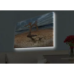 Zidna slika sa LED osvetljenjem 4570HDACT-037, 45x70 cm