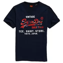 Superdry - Tee Shirt VL Shirt Shop Bonded M1010100A Noir