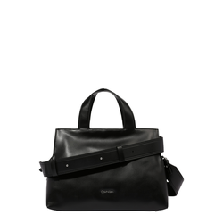 Calvin Klein Ručna torbica, crna / srebro