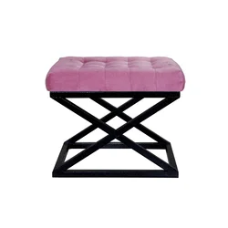 Atelier del Sofa Tabure 50x42x40cm, Crno