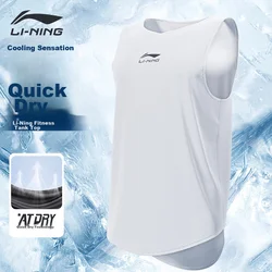 Li-Ning Muška majica, Bez rukava, Bela