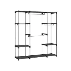 Songmics omara 43x151x166 cm Črna