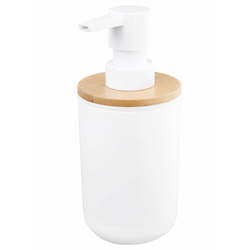 Prostostoječi milnik za tekoče milo SNOW, 300 ml, bel - 15