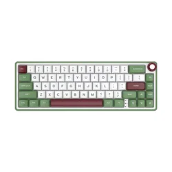 Royal Kludge Gaming mehanička tastatura RK R65, RGB, Hot Swap, Zelena