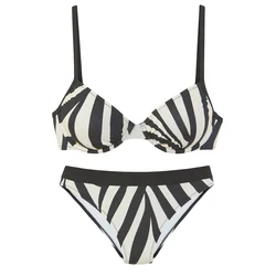 FRENCH CONNECTION Bikini črna/bela