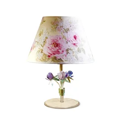 BRILAGI - Stona lampa ROMANCE 1xE27/60W/230V višebojna/zlatna/patina