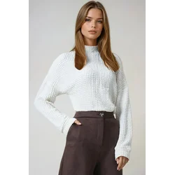 Trend Alacati Stili Ženska bluza Alc-X14674, Krem