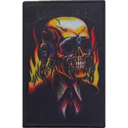 Megadeth Flaming Vic Našitek za šivanje