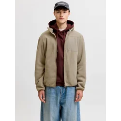 JACK & JONES Jopa iz flisa JJEMASON svetlo rjava