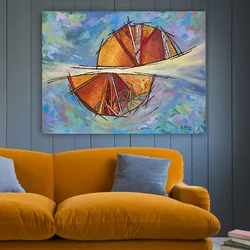 Opviq Slika na platnu 70x100cm