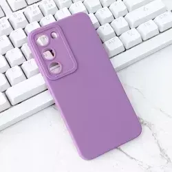 TERACELL Maska za Samsung S911 Galaxy S23 5G Silikon Pro Camera ljubičasta