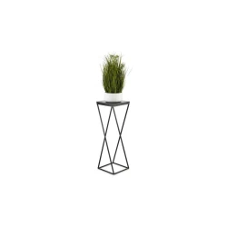 Stalak za cveće LOFT 70x24 cm, crne boje