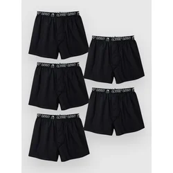 Lousy Livin 5 Pack moške boksarice black