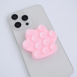 Popsocket Octobuddy Leaf svetlo roze