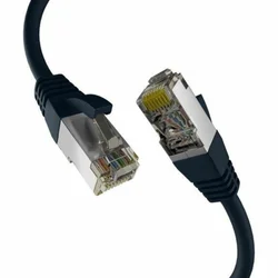 EFB patch SFTP CAT.8 PIMF 1m črn