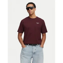 Reebok Majica Aurek RK25743CCM Bordo rdeča Regular Fit