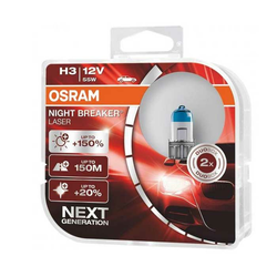 Žarnice H3 OSRAM Night Breaker Laser (Next generation)