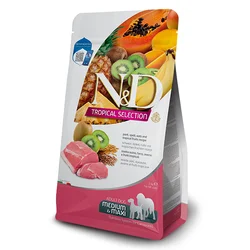 N&D Tropical Selection Medium&Maki Adult 10kg. - svinjetina, pira, ovas i tropsko voće
