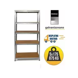 SmartStorage Polica 180x100x30cm