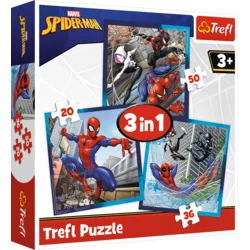 Trefl Sestavljanka Spiderman/3v1 (20,36,50 kosov)