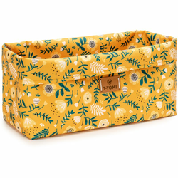 T-TOMI Long Baggie organizer Mustard flowers 16 x 21 x 34 cm 1 kom