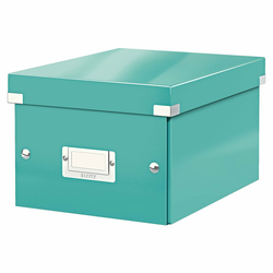 Turkizno zelena škatla za shranjevanje Leitz Universal, dolžina 28 cm