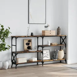 Konzolni stol boja hrasta 150x29x76,5 cm od konstruiranog drva