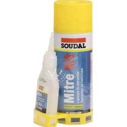 2K Mitre Kit super lepak+aktivator 100/400 2/1 Soudal