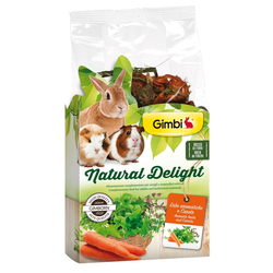 Gimbi Poslastica biljke i šargarepa za glodare Natural Delight, 100 g