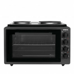 VIVAX HOME Mini električni šporet MO-4201 crni