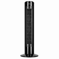 Aga Stolpni ventilator 77 cm Črna