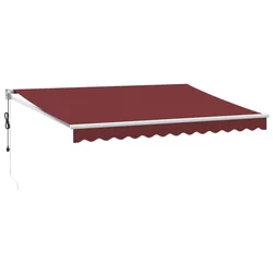 Tenda na automatsko uvlačenje bordo 350x250 cm