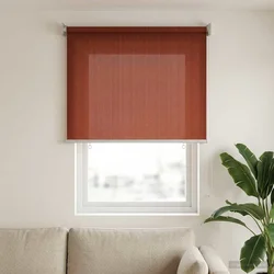 Vanjska roleta 90% blokada UV zraka Terrakota 80 x 140 cm HDPE