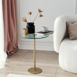 Hanah Home Klub sto Social 40x50x40cm Zlatni