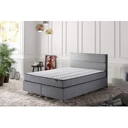 Hanah Home Dušek 200x21x200cm Belo-Sivi