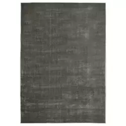 vidaXL Perivi tepih smeđe-sivi sklopivi 140 x 200 cm poliesterski
