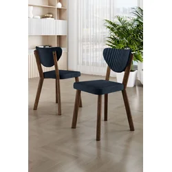 Hanah Home Set stolica Arfe, 37x104x77 cm, 6 komada, Teget