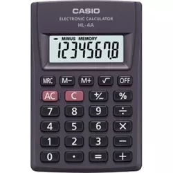 CASIO dzepni kalkulator HL 4A