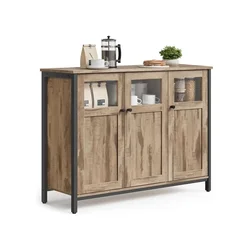 Songmics Omara 35x100x75 cm rjava