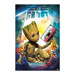 Marvel PLAKAT MARVEL GUARDIANS OF THE GALAXY 2 GROOT, (20837330)