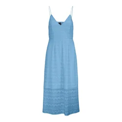 VERO MODA Obleka HONEY, modra