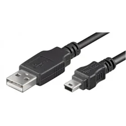 shumee Logilink USB kabel | Moški | Mini-USB tip B | Moški | Črn | 4-pinski USB tip A | 1,8 m