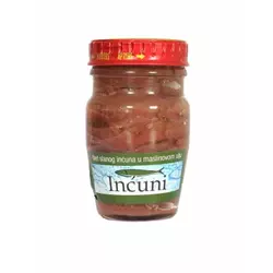 Incuni slani u maslinovom ulju 80g