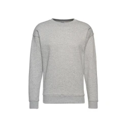 Urban Classics Majica Basic Crewneck, siva
