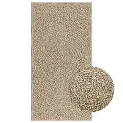 Tepih ZIZUR bež 60 x 110 cm s izgledom jute unutarnji i vanjski