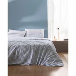 Madame Coco Set Posteljine Squirre, 4 komada, 200x220cm, Plavo-beli