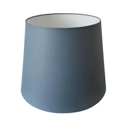 Rezervni abažur za stonu lampu E27, prečnika 20 cm, plave boje