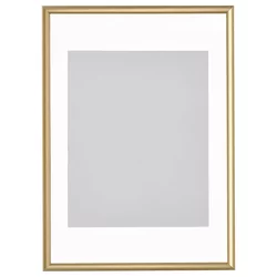 SILVERHÖJDEN Ram, zlatna, 50x70 cm